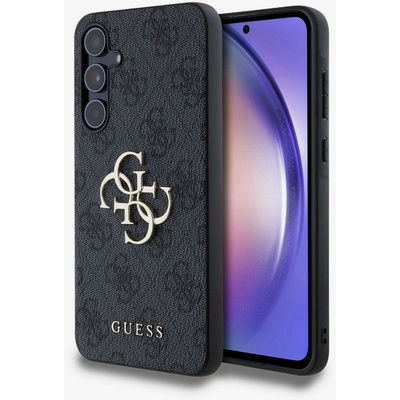 GUESS PU 4G Метал Лого Заден Калъф за Samsung Galaxy A55 5G Сив Guess | Lilav | ЖЕНИ | UNI