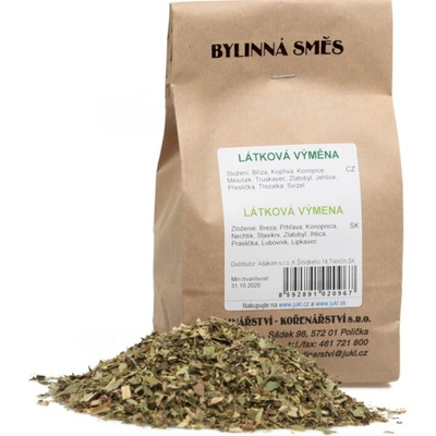 JUKL Bylinkový čaj Látková výmena 100 g
