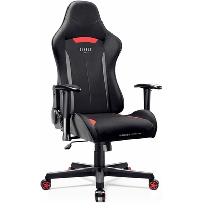 Diablo Chairs X-ST4RTER: černo-červené