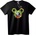 NOONEBRAND Тениска Коледен Венец с Пепеляшка и Mickey - S, White