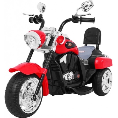 Ramiz elektrická motorka Chopper červená