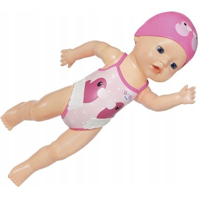 Baby Born 831915 Bábika plavkyňa na hranie vo vode