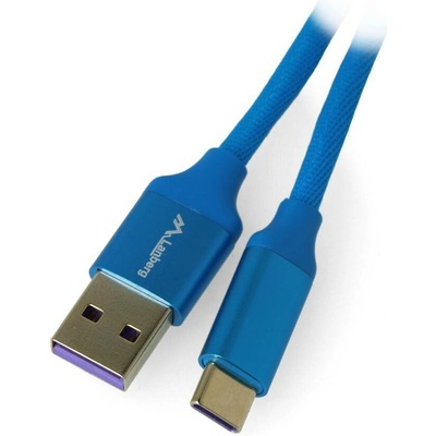 Lanberg CA-USBO-21CU-0010-BL USB-C (M) na USB-A (M), 1m, modrý