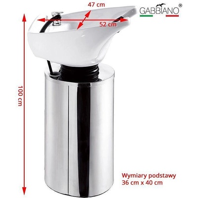 Gabbiano Измивна фризьорска колона Gabbiano Q-2460 (107646)