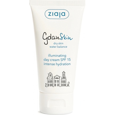 Ziaja GdanSkin denný krém rozsvětľujúci SPF 15 50 ml