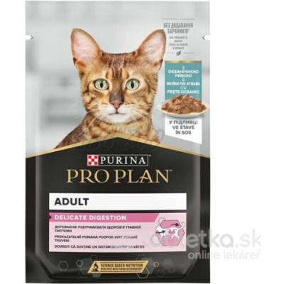 Purina ProPlan Cat Adult Delicate Digestion Morské ryby 26 x 85 g