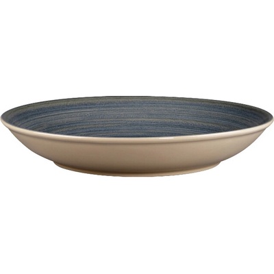 RAK Porcelain Spot tanier hlboký 26 cm, sivomodrý SJDBUBC26-12