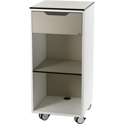 Durable Multifunkčná pojazdná skrinka QUADRO BASIC svetlohnedá