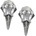 Alchemy Gothic Havraní lebky E359