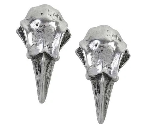 Alchemy Gothic Havraní lebky E359