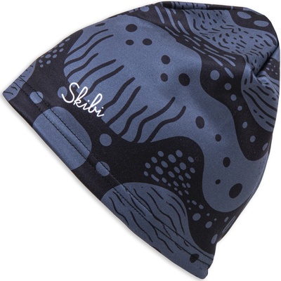 Detská čiapka Skibi Hapi black/grey