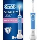 Elektrické zubné kefky Oral-B Vitality 100 Sensi UltraThin Blue