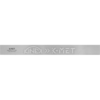 K-MET Прецизна неръждаема линия K-MET 1039-17-200 - 2000x60x12 мм, DIN 874/1 (1039-17-200)