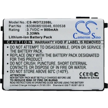 Cameron sino Батерия за баркод скенер DATALOGIC Falcon PT40, PSC PT40, Unitech HT630 LiIon 3.7V 900mAh Cameron Sino (CS-WDT220BL)