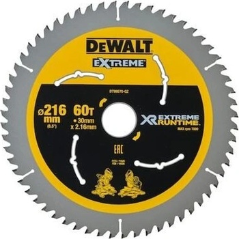 DeWALT DT99570 Pilový kotouč 216x30mm 60z FLEXVOLT