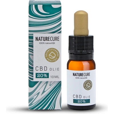 Nature Cure Plnospektrálny surový CBD olej 20% 10 ml 2000 mg