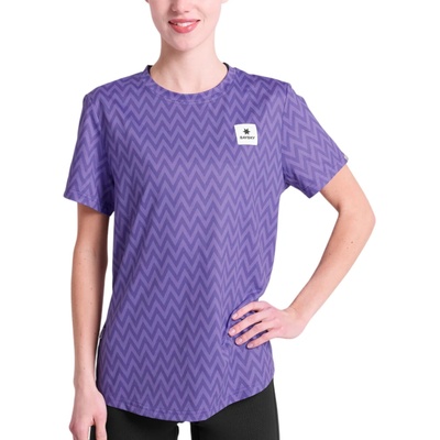 Saysky W Zig Zag Combat T Shirt fialová