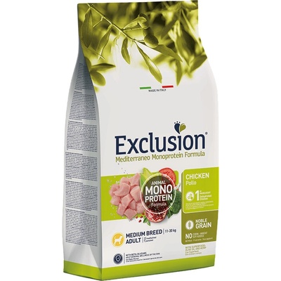 Exclusion Adult Medium kuřecí 12 kg