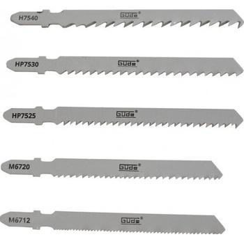Güde Náhradní pilové listy (5 ks) k přímočarým pilám 58156