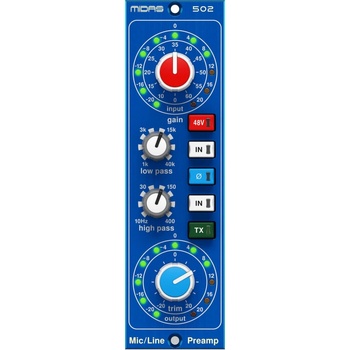 Midas Microphone Preamplifier 502 V2