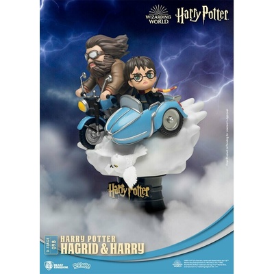 Beast Kingdom Toys Harry Potter & Hagrid D-Stage Diorama New version 15 cm