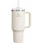 STANLEY 1913 Quencher H2.0 Flowstate Drinking Bottle with Straw 1.2L - Thermo Mug Cools 11 Hours - 48 Hours Ice Cold - Dishwasher Safe - Thermos Bottle BPA Free - Drinking Cup - Cream 2.0 - 100000144324