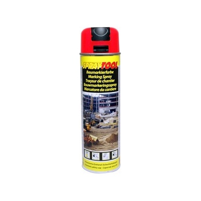 SprayTool značkovací 500 ml neón červená