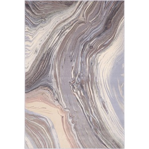 Agnella Сив вълнен килим 133x180 cm Agate - Agnella (5901760269384)