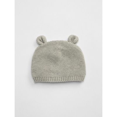 GAP Detská čiapka organic cotton Sivá