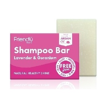 Friendly Soap prírodné mydlo na vlasy Levanduľa a pelargónia 95 g