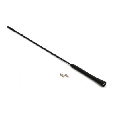 AMiO Anténa do auta Hliníkový prút 41 cm 5/6mm adaptér ANTM02