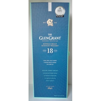 Glen Grant 18y 43% 1 l (holá láhev)