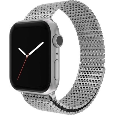 NEXT ONE Метална каишка за Apple Watch 41MM от NEXT ONE - сребриста (K-AW-41-MESH-SL)