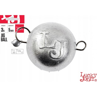 Lucky John LJ Lead Jig Ball čeburaška 5g 8 ks