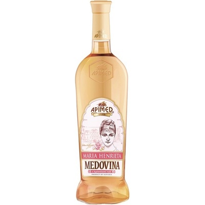 Apimed Maria Henrieta medovina s lupínky růží 0,75 l