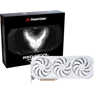 PowerColor Radeon RX 9070 XT Red Devil White 16GB GDDR6 256bit (RX9070XT-16G-E-WH) Видео карти