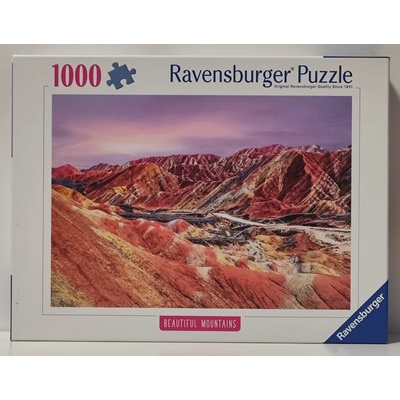 RAVENSBURGER Dechberoucí hory: Duhové hory Čína 1000 dílků