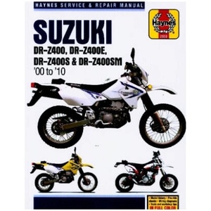 Suzuki DR-Z400, DR-Z400E, DR-Z400S & DR-Z400SM (00 to 10) | Haynes Publishing (ISBN: 9781620922804)