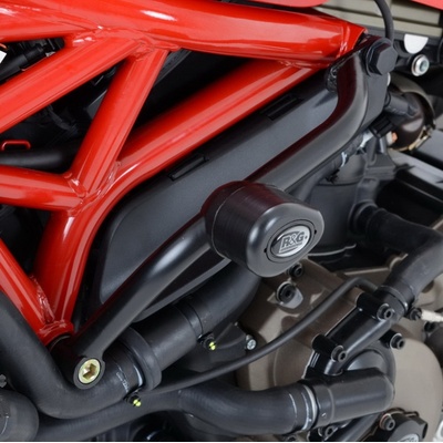 RG Cp0368Bl Aero padací chrániče Ducati Monster 821/1200 černé