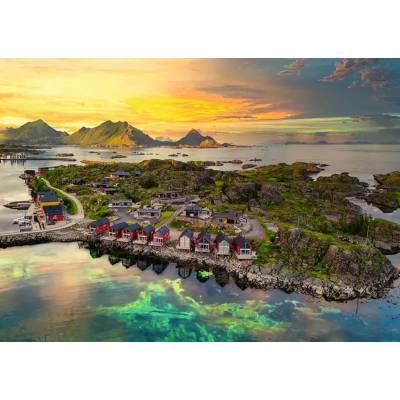 Ravensburger - Puzzle Lofoten, Norway - 1 000 piese