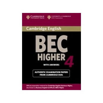 Cambridge BEC 4 Higher Student´s Book with Answers