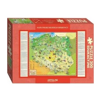 Artglob Puzzle 200 - Young Explorers Poland