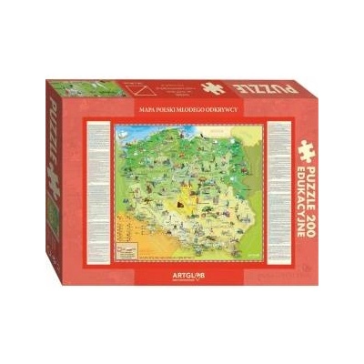 Artglob Puzzle 200 - Young Explorers Poland