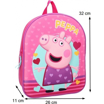 Vadobag Prasátko Peppa Together růžový