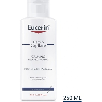 Eucerin DermoCapillaire 5% Urea šampón pre suchú pokožku 250 ml