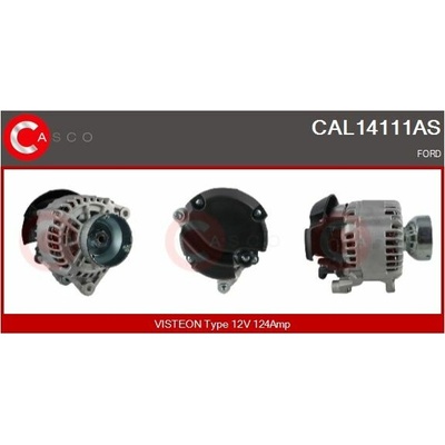 ALTERNATOR 12V 124A CAL14111AS