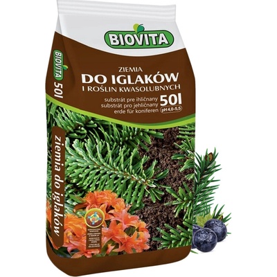 BIOVITA Substrát na ihličnany 50 l