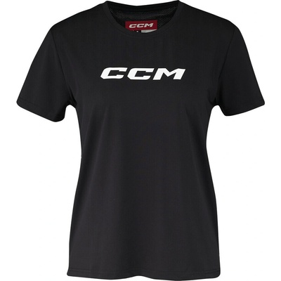 Dámske tričko CCM Team Tee Black