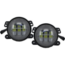 KITT Fog Lights 4 Inch Full LED suitable for Jeep Wrangler JK TJ LJ 2007-2017