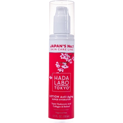 Hada Labo Tokyo Hada Labo Tokyo, Hada Labo, Hyaluronic Acid & Collagen, Anti-Aging, Lotion, Face, 150 ml